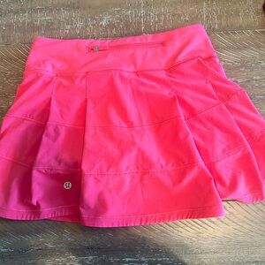 Pink Lululemon skirt
